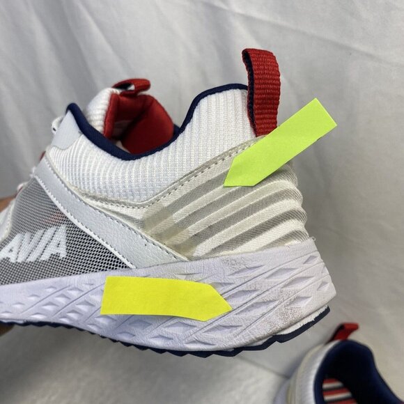 AVIA  Avi-Ryder Lace-up Walking Shoes Women Size 9M White-Multi New A5891WWRD - Picture 3 of 13